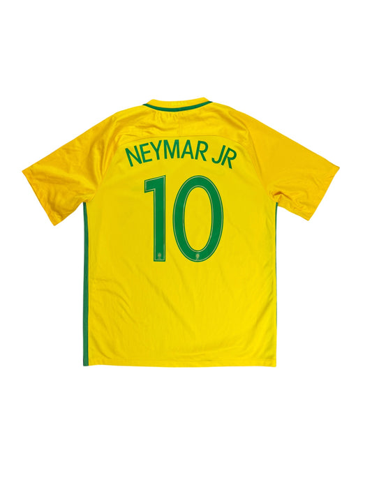 Brazil 2016 Neymar Home Jersey