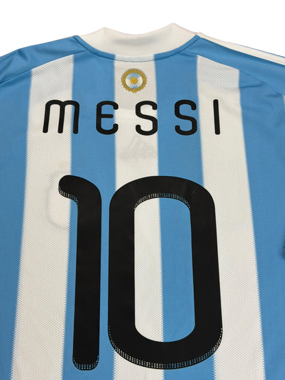 Argentina 2010 Messi Home Jersey