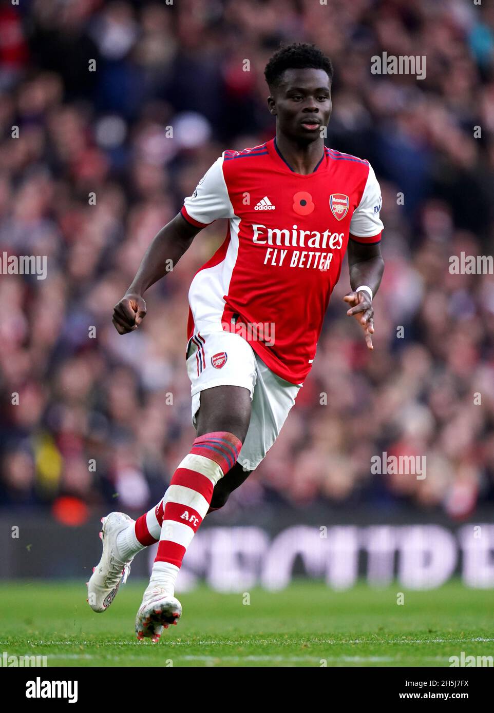 Arsenal 2021/22 Saka Home Jersey