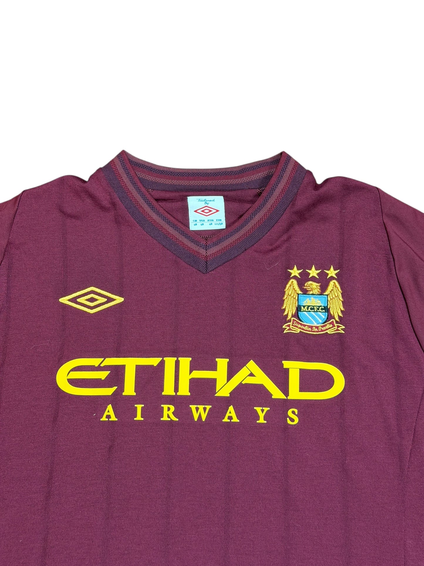 Manchester City 2012/13 Aguero Away Jersey