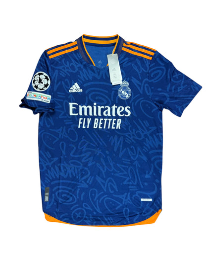 Real Madrid 2021/22 Valverde Away Jersey (Player Version)