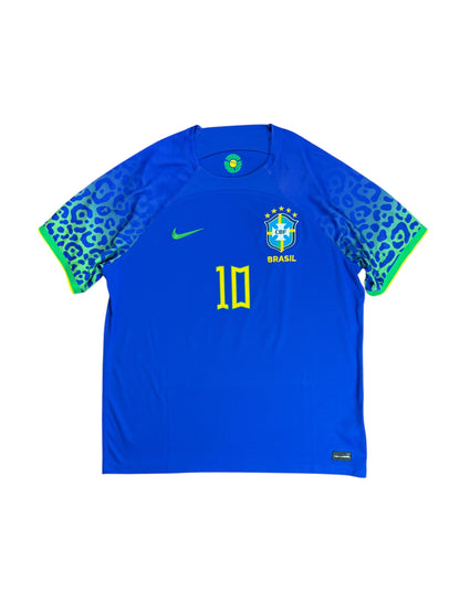Brazil 2022 Neymar Away Jersey