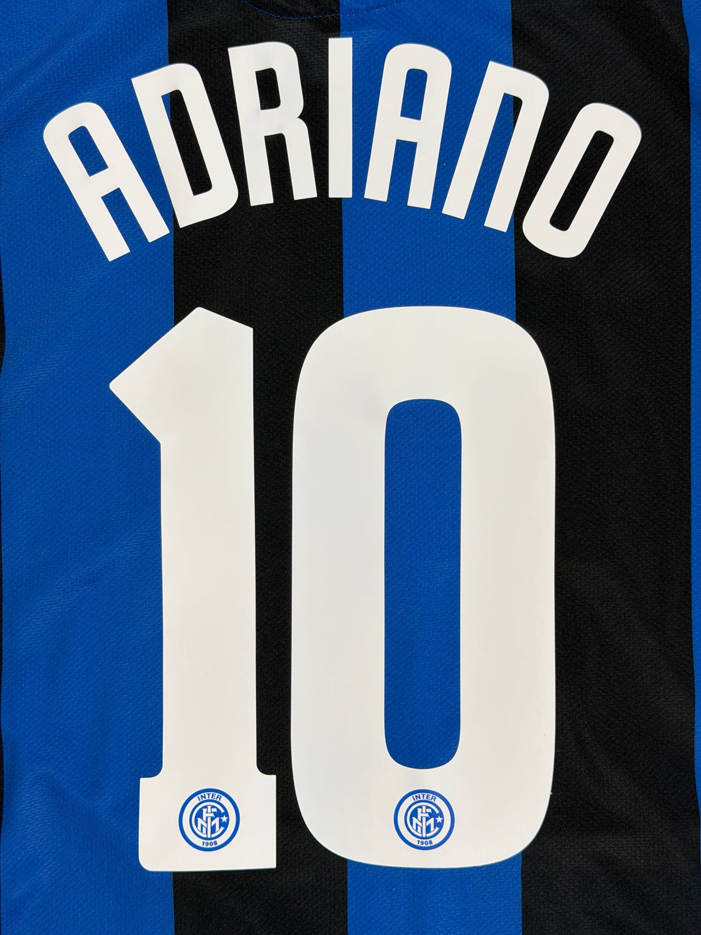 Inter Milan 2006/07 Adriano Home Jersey
