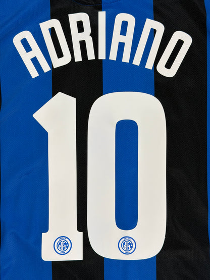 Inter Milan 2006/07 Adriano Home Jersey