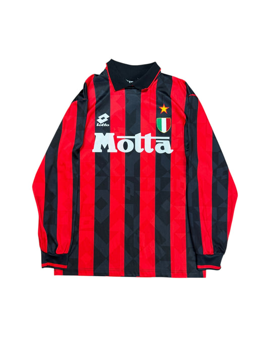 Ac Milan 1993/94 Long Sleeve Home Jersey