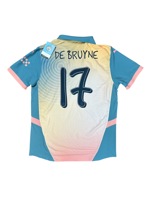 Manchester City 2024/25 Kevin De Bruyne Fourth Jersey (Player Version)