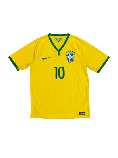Brazil 2014 Neymar Home Jersey