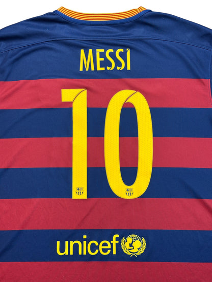 Barcelona 2015 Messi Home Jersey