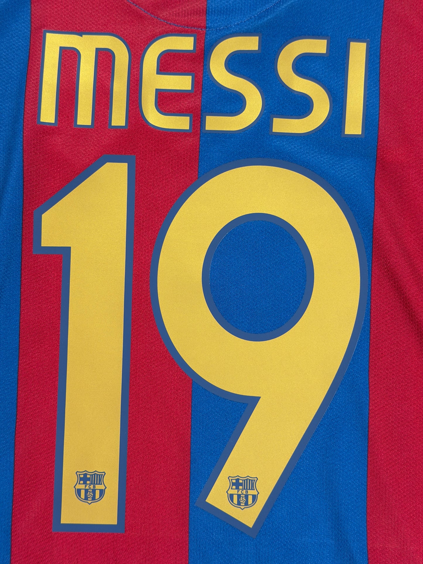 Barcelona 2006/07 Messi Home Jersey