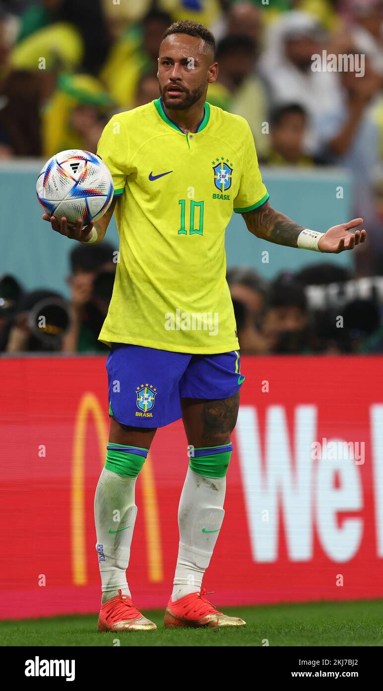 Brazil 2022 Neymar Home Jersey