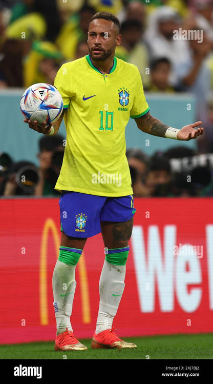 Brazil 2022 Neymar Home Jersey