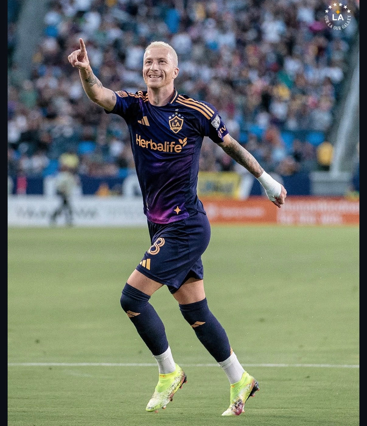 La Galaxy 2025 Reus Away Jersey (Player Version)
