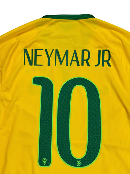 Brazil 2014 Neymar Home Jersey