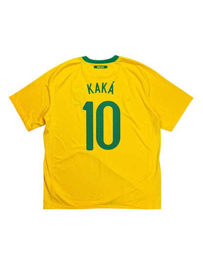 Brazil 2010 Kaka Home Jersey