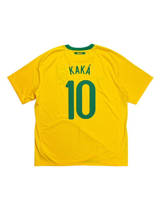 Brazil 2010 Kaka Home Jersey