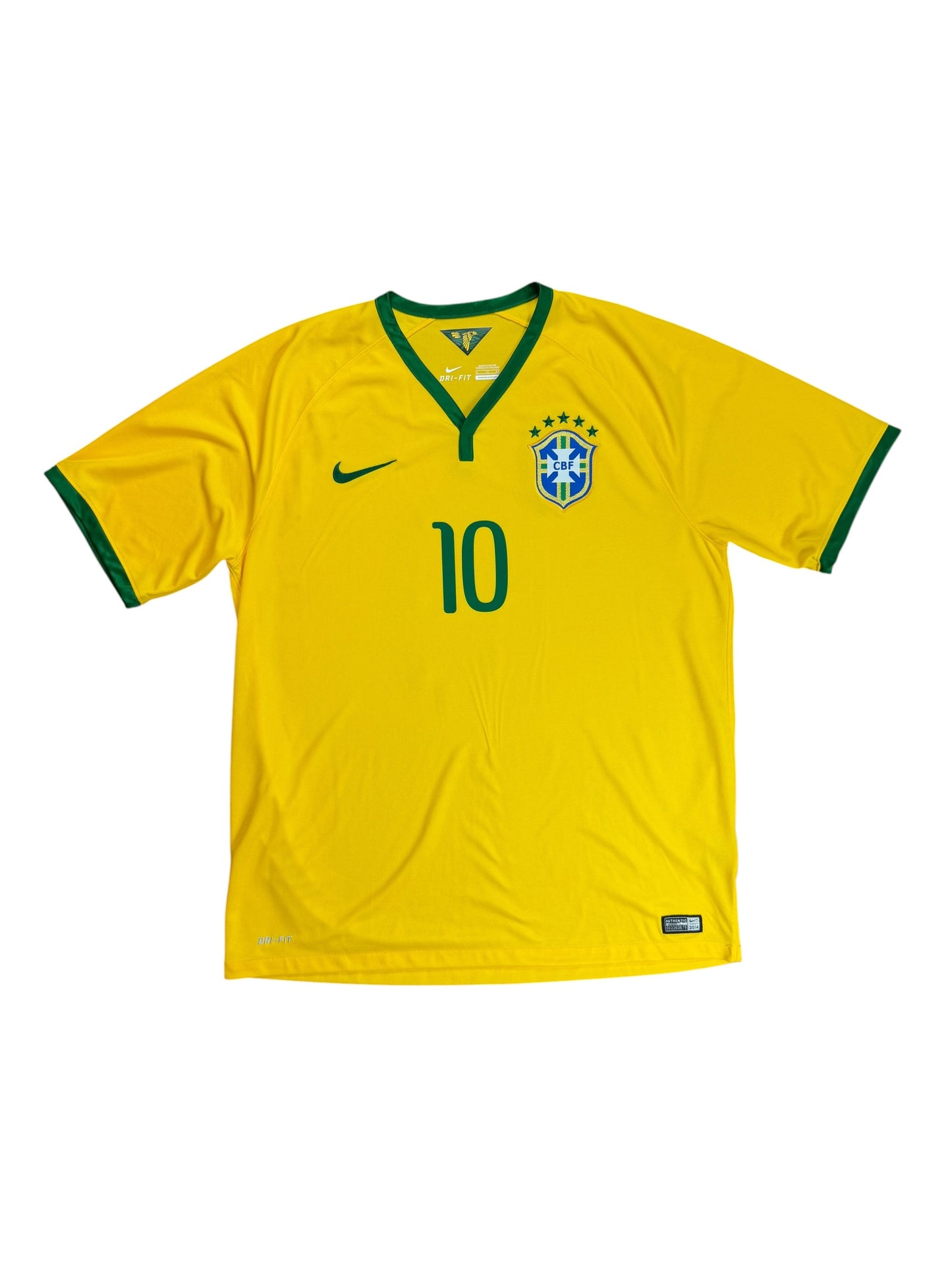 Brazil 2014 Neymar Home Jersey
