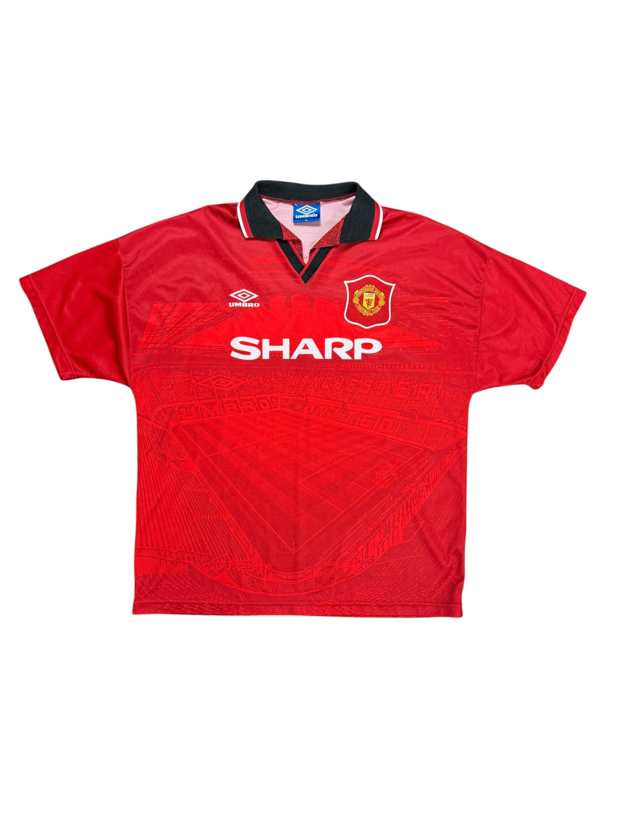 Manchester United 1994/95 Beckham Home Jersey