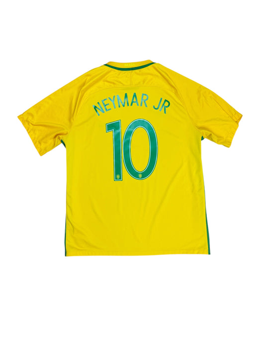 Brazil 2016 Neymar Home Jersey