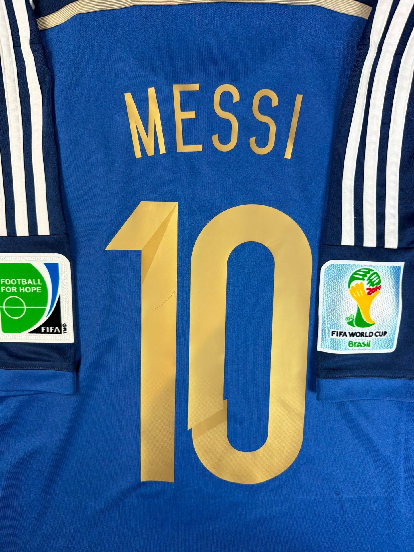 Argentina 2014 Messi Away Jersey
