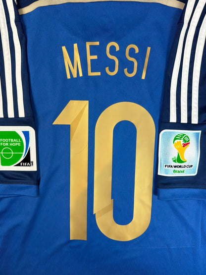 Argentina 2014 Messi Away Jersey
