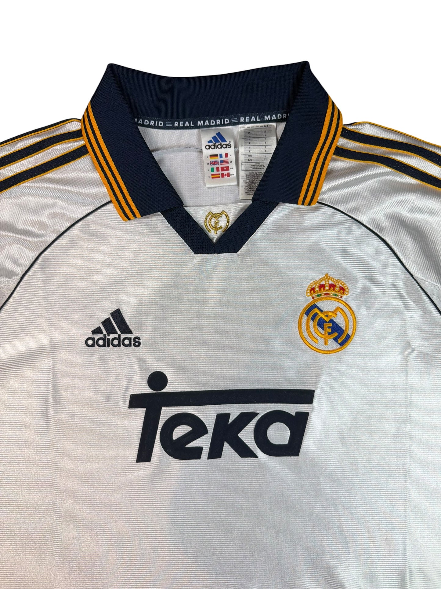 Real Madrid 1999/00 Home Jersey (Reissue)