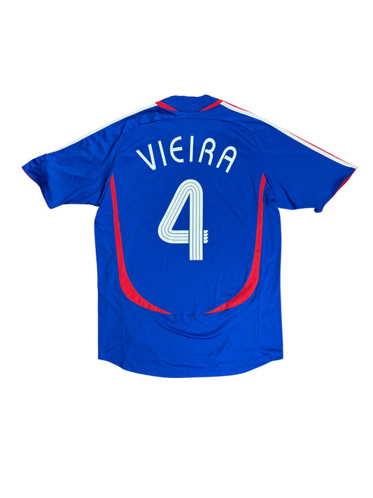 France 2006 Vieira Home Jersey