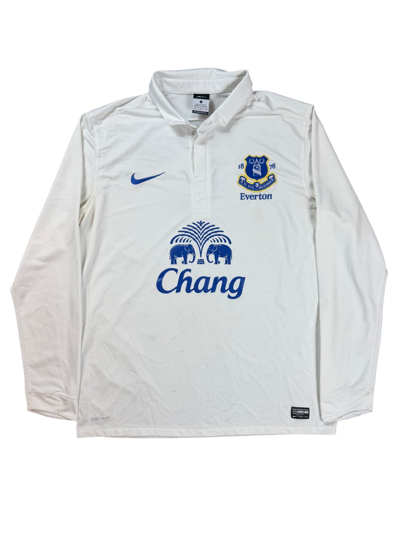 Everton 2013/14 Baines Long Sleeve Third Jersey