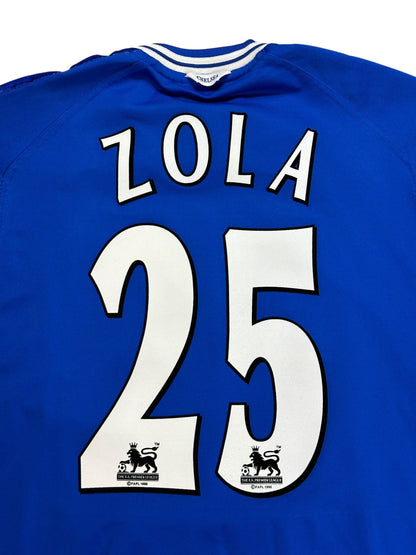 Chelsea 1999/01 Zola Home Jersey