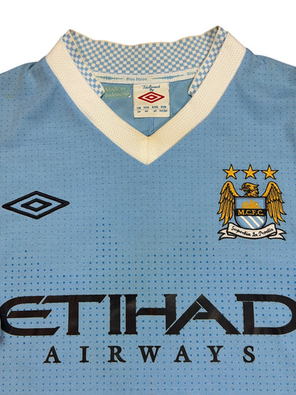 Manchester City 2011/12 David Silva Home Jersey