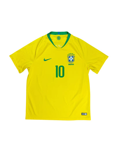 Brazil 2018 Neymar Home Jersey