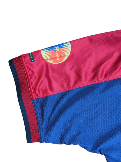 Barcelona 2000/01 Rivaldo Home Jersey