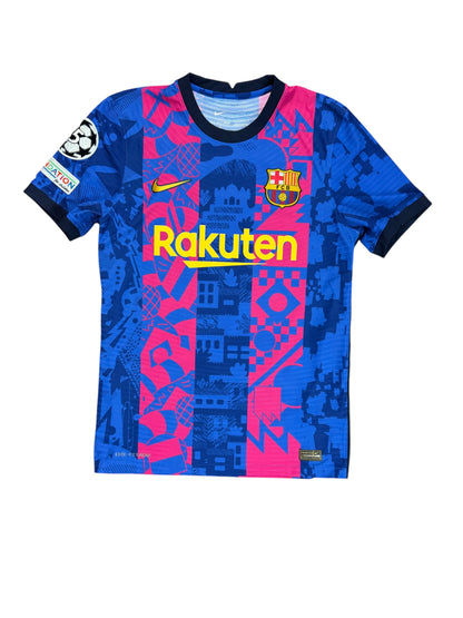 Barcelona 2021/22 Ansu Fati Third Jersey (Player Version)