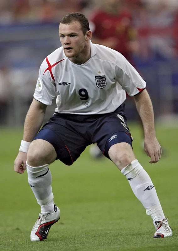 England 2006 Rooney Home Jersey