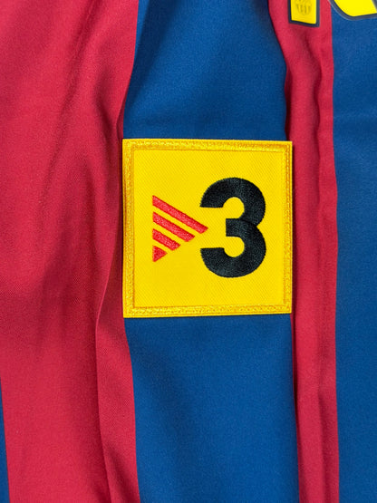 Barcelona 2005/06 Ronaldinho Long Sleeve Home Jersey (2026 Retro)