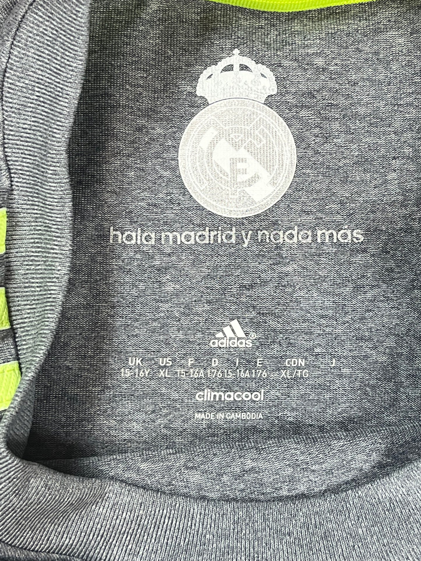 Real Madrid 2015/16 Cristiano Ronaldo Away Jersey