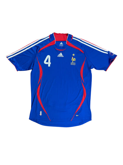 France 2006 Vieira Home Jersey