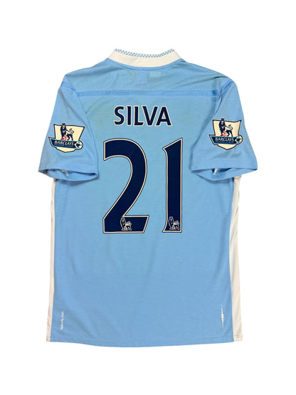Manchester City 2011/12 David Silva Home Jersey