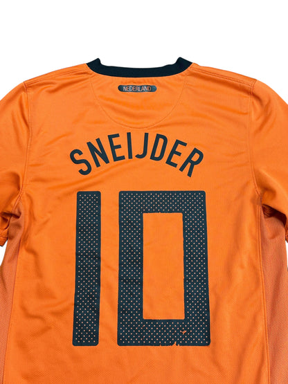 Netherlands 2010 Sneijder Home Jersey