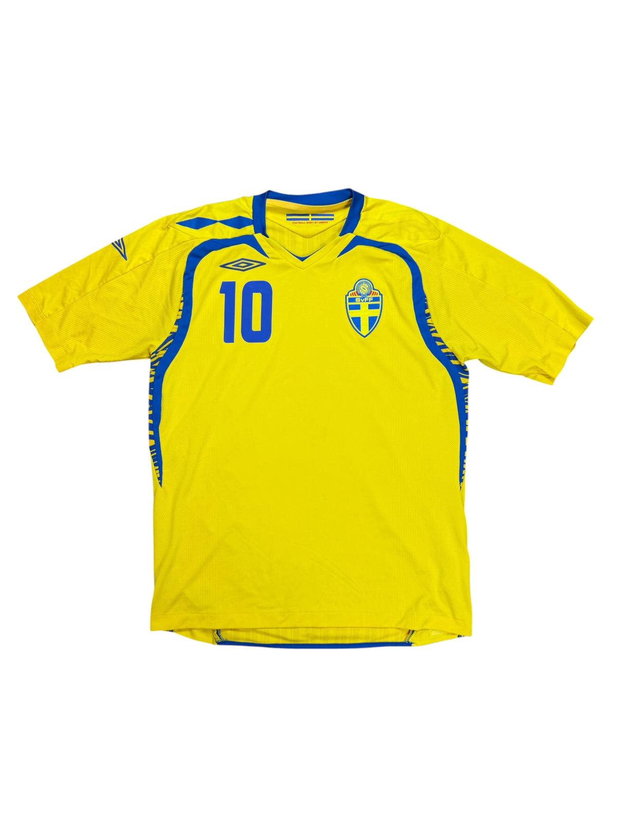 Sweden 2008 Ibrahimovic Home Jersey