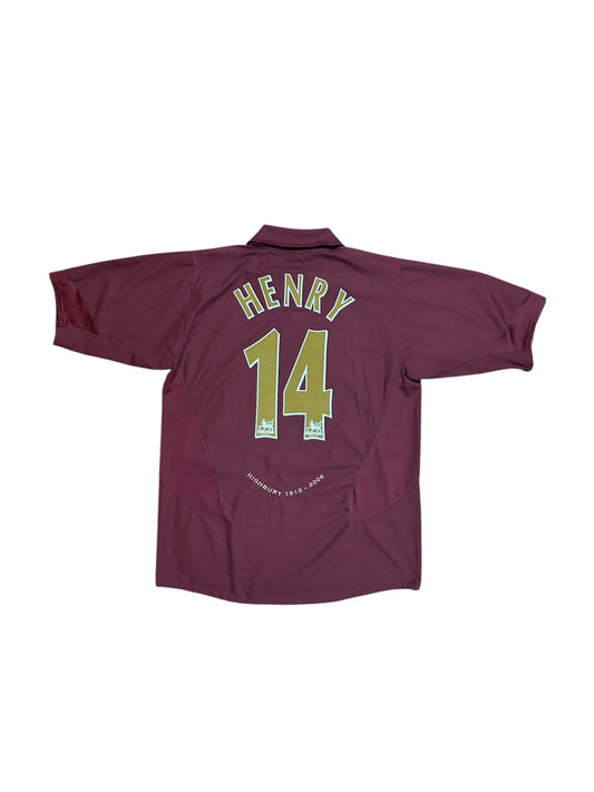 Arsenal 2005/06 Henry Home Jersey
