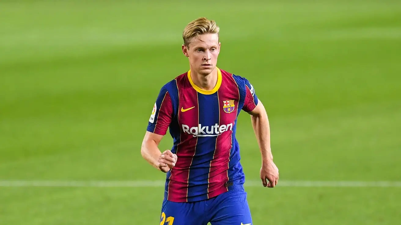 Barcelona 2020/21 De Jong Home Jersey