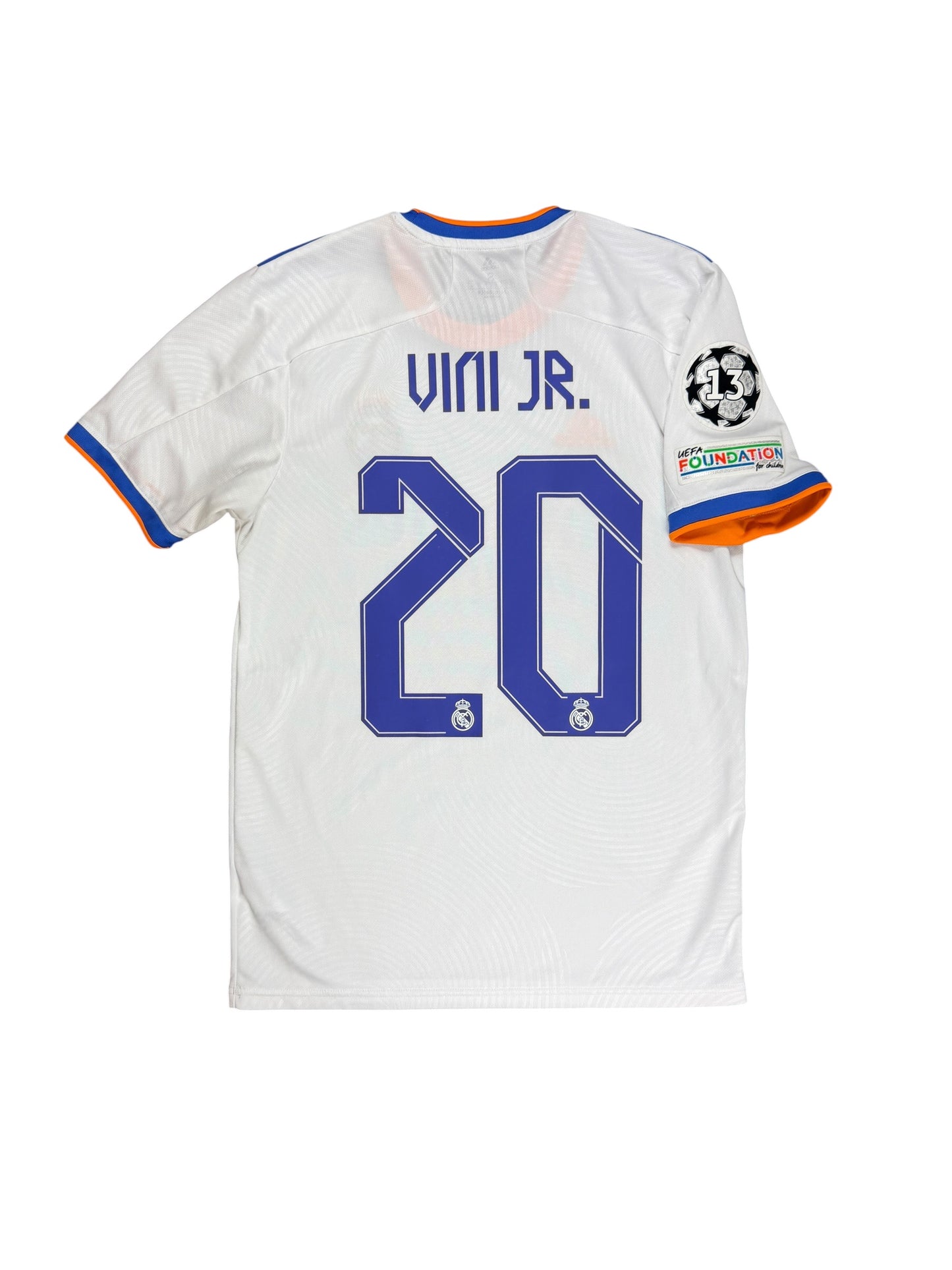 Real Madrid 2021/22 Vini Jr Home Jersey