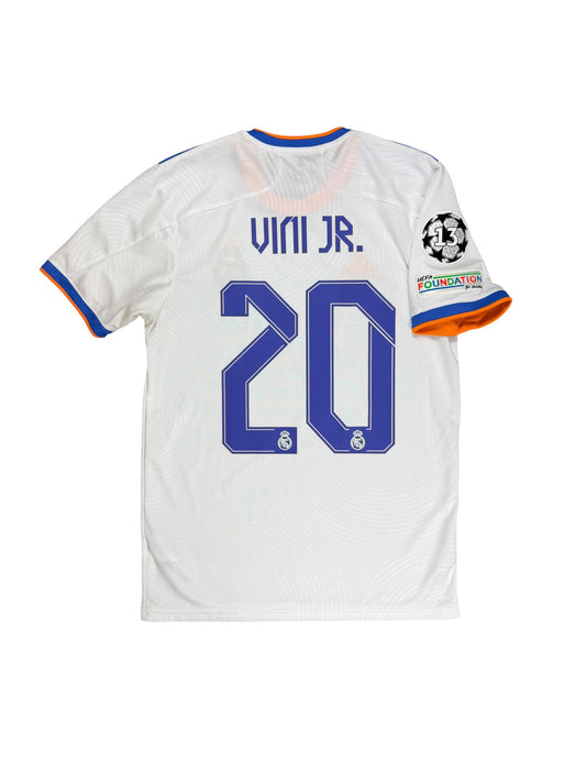 Real Madrid 2021/22 Vini Jr Home Jersey