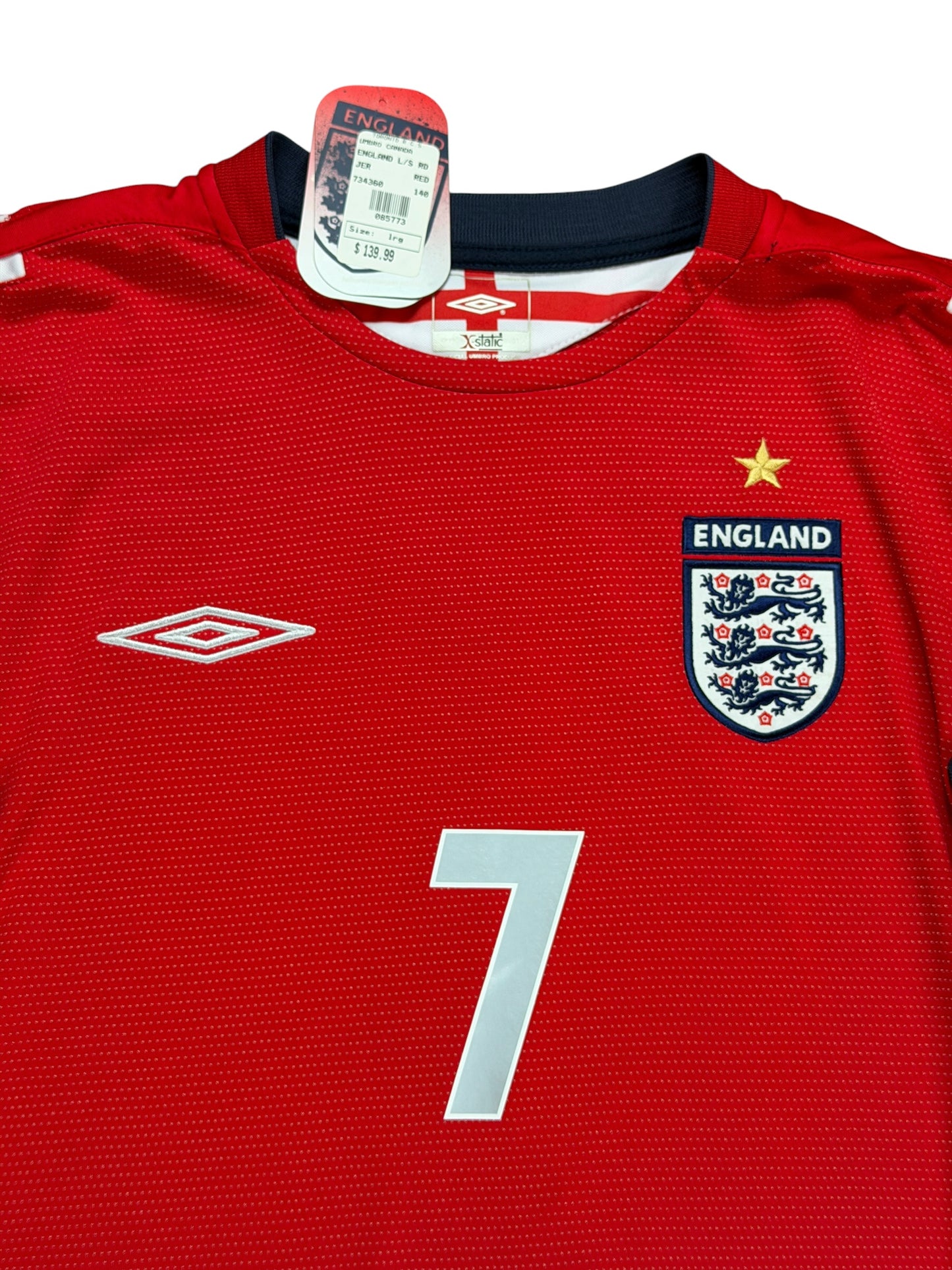 England 2004/06 Beckham Away Jersey