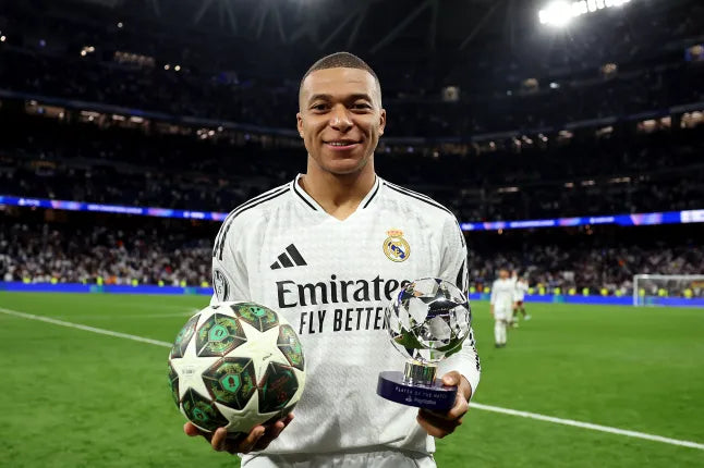 Real Madrid 2024/25 Mbappe Home Jersey (Player Version)