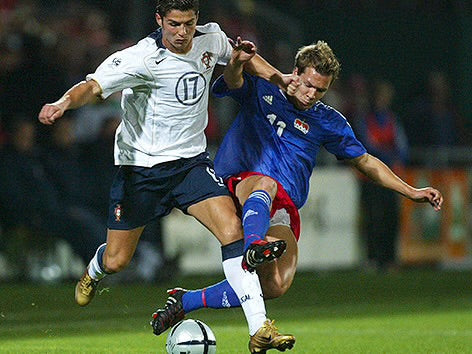 Portugal 2004 Cristiano Ronaldo Away Jersey
