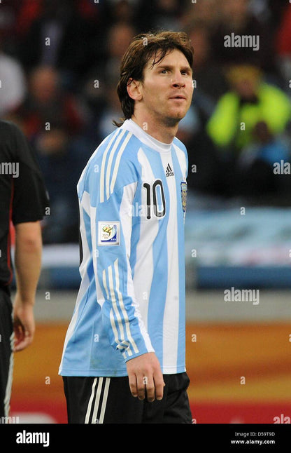 Argentina 2010 Messi Home Jersey