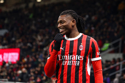 Ac Milan 2024/25 Rafael Leao Long Sleeve Home Jersey