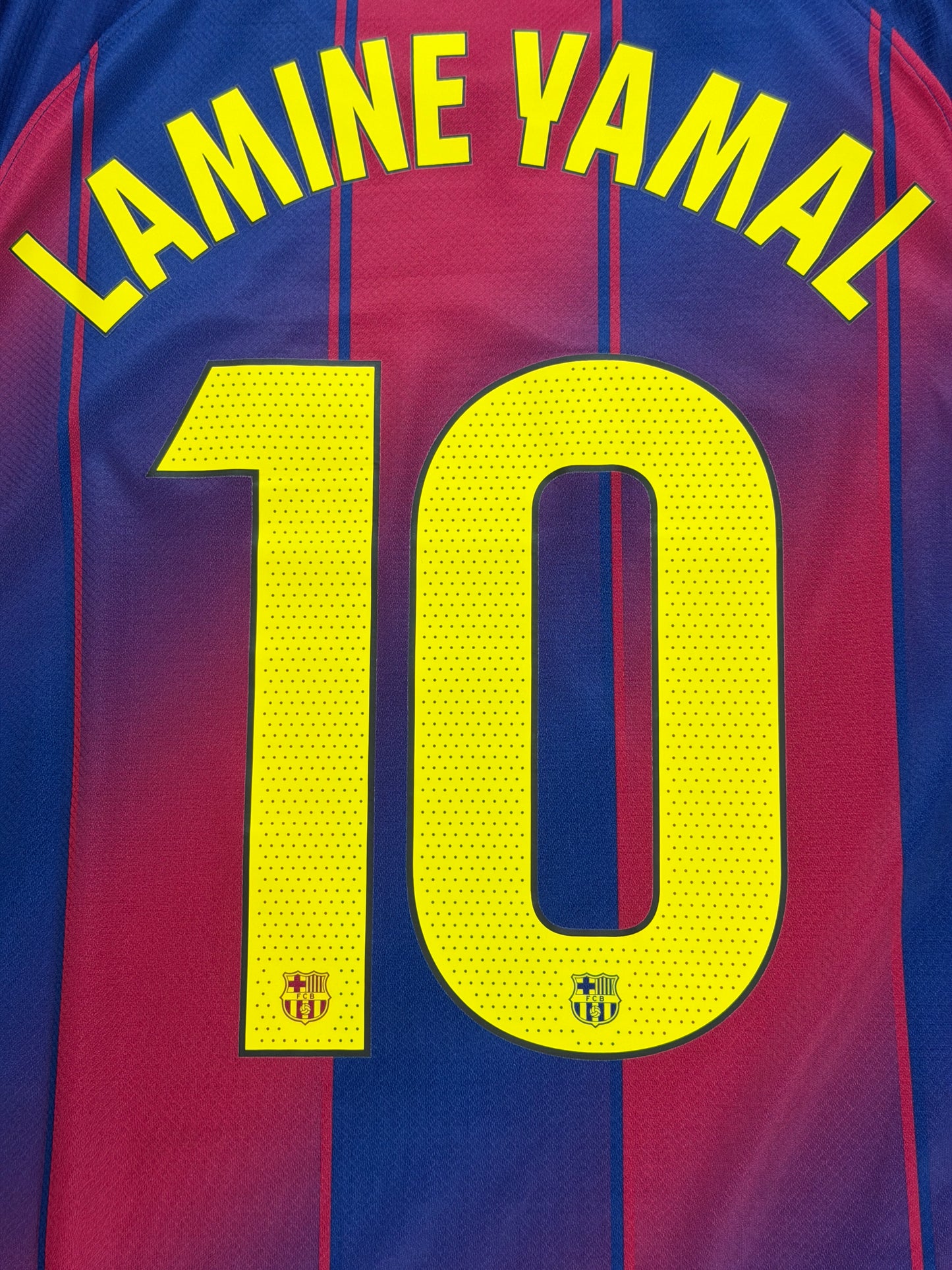 Barcelona 2025/26 Lamine Yamal Home Jersey