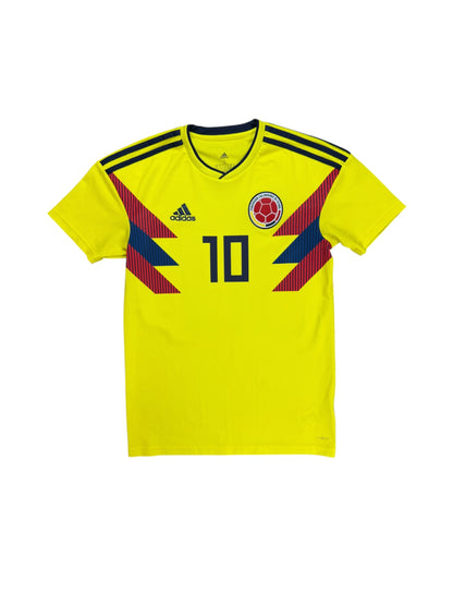 Colombia 2018 James Rodriguez Home Jersey